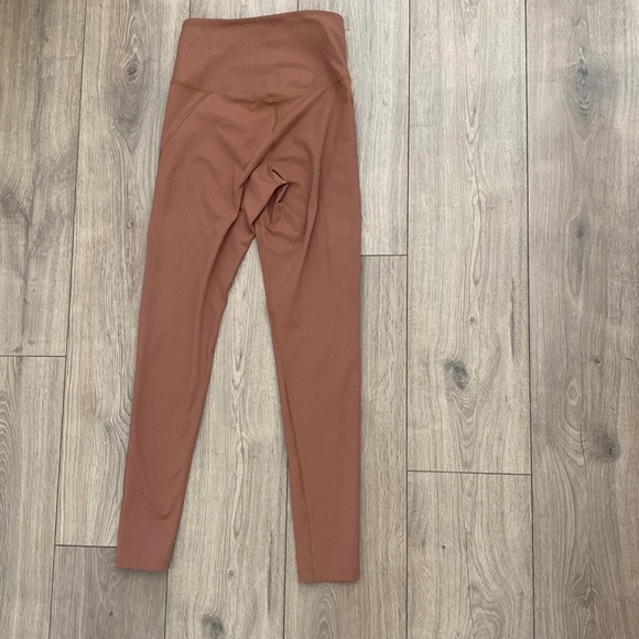 Girlfriend Collective High Rise Leggings Full Length Tan size Small - Picture 4 of 6